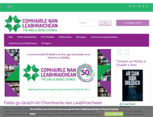 Tablet Screenshot of gaelicbooks.org